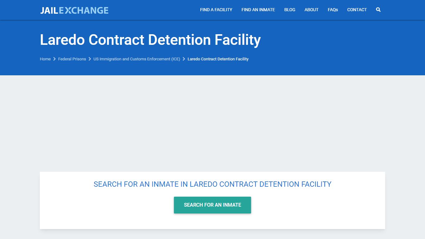 Laredo Contract Detention Facility ICE Detainee Locator ...